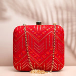 Alpine Elegance Designer Clutch