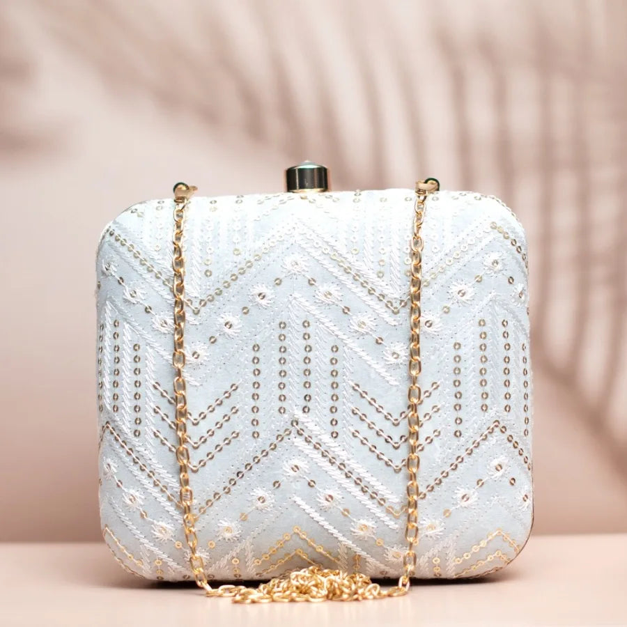 Alpine Elegance Designer Clutch