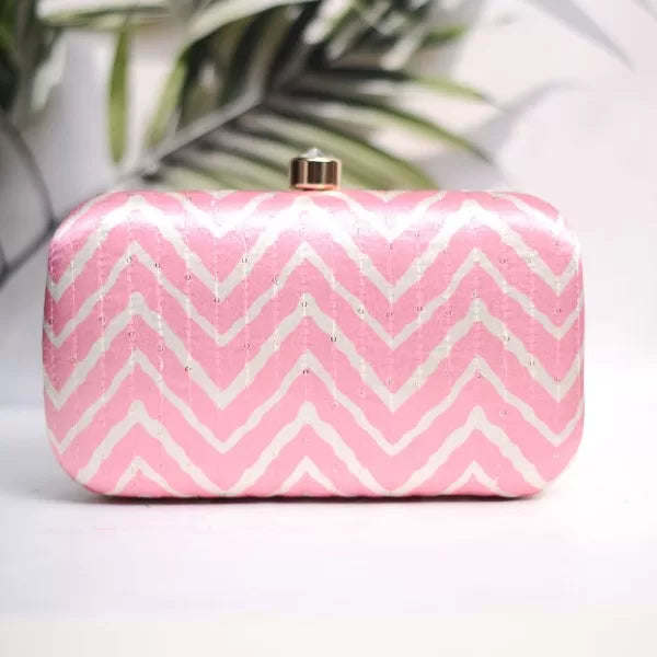 Alpine Elegance Rectangular Clutch
