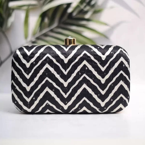 Alpine Elegance Rectangular Clutch