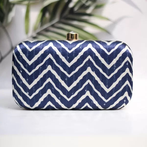 Alpine Elegance Rectangular Clutch