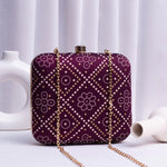 Bandhani Printed Clutch
