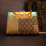 Brocade Handle Clutch