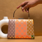 Brocade Handle Clutch