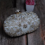Capsule Embroidery Clutch