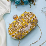 Capsule Embroidery Clutch