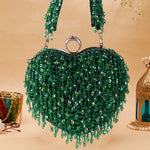Crystal Heart Clutch