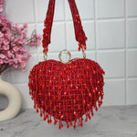 Crystal Heart Clutch