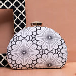 Daisy Petal DShape Clutch