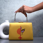 Durga Printed Handle Clutch