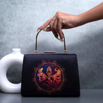 Durga Printed Handle Clutch