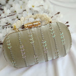 Elegant Fabric Designer Clutch
