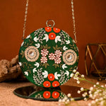 Ethnic Enchantment Round Clutch