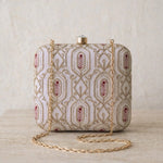 Ethnic Thread Embroidery Clutch