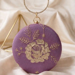 Floral Sequins Bangle Clutch