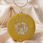Floral Sequins Bangle Clutch