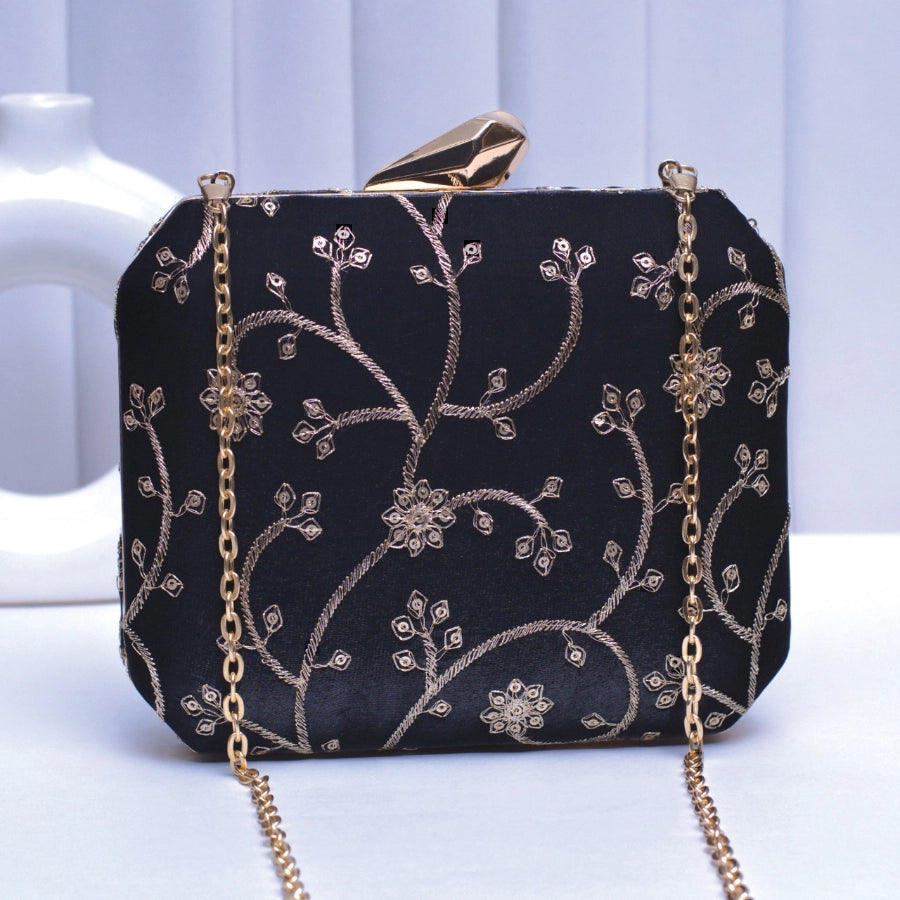 Golden Flora Clutch
