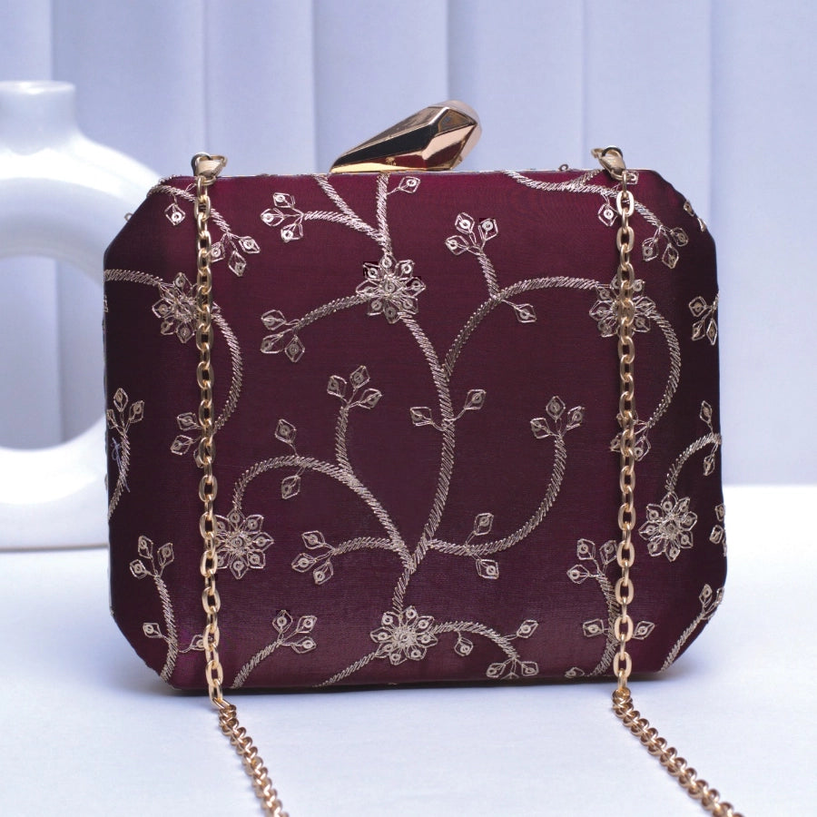 Golden Flora Clutch