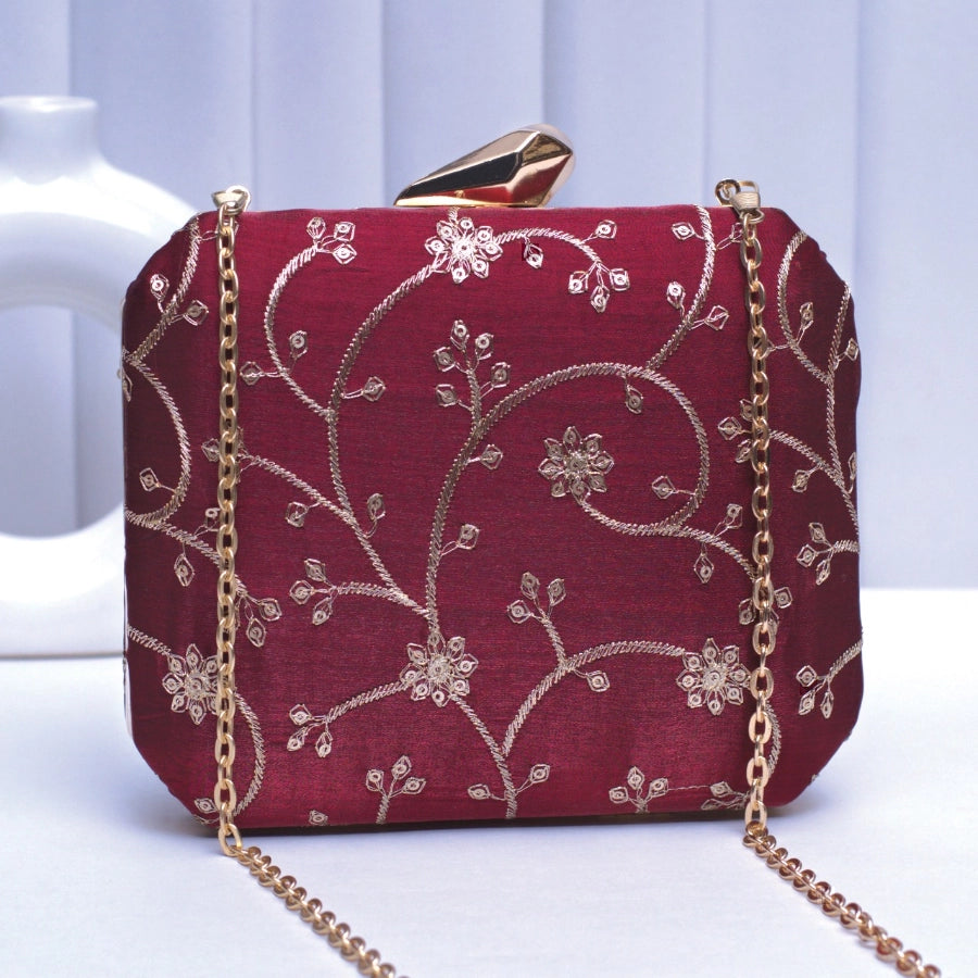 Golden Flora Clutch