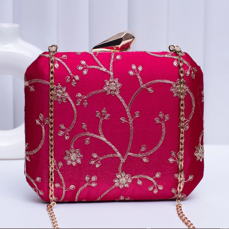 Golden Flora Clutch