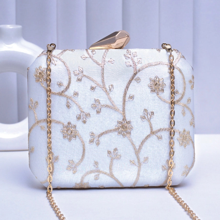Golden Flora Clutch