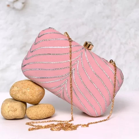 Gotta Patti Suede Clutch