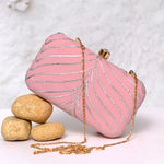 Gotta Patti Suede Clutch