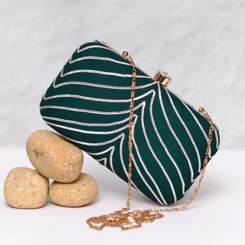 Gotta Patti Suede Clutch