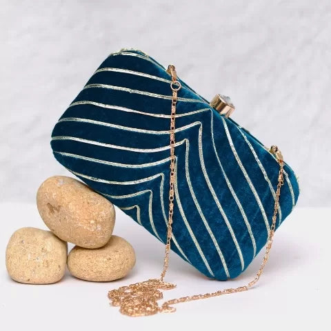 Gotta Patti Suede Clutch