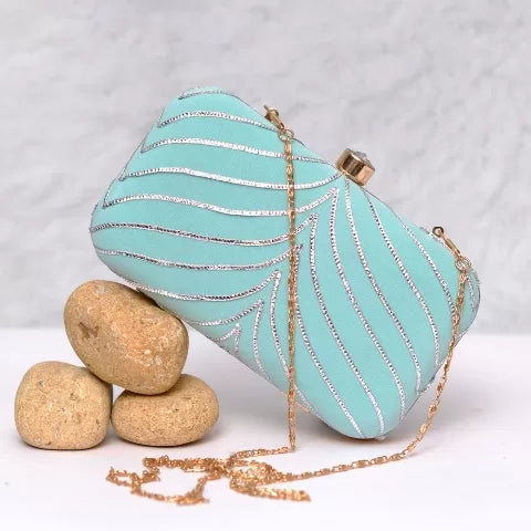 Gotta Patti Suede Clutch