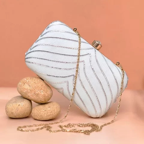 Gotta Patti Suede Clutch