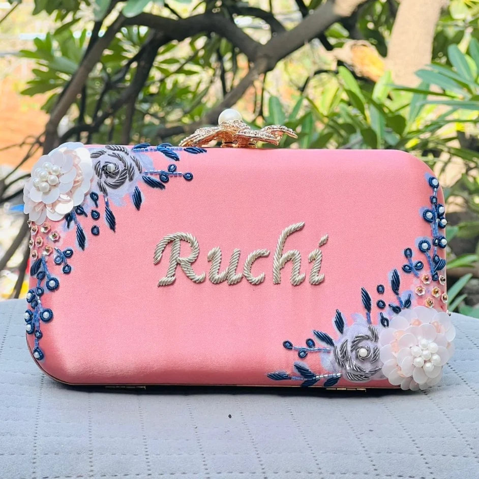 Highlight Name Customized Clutch