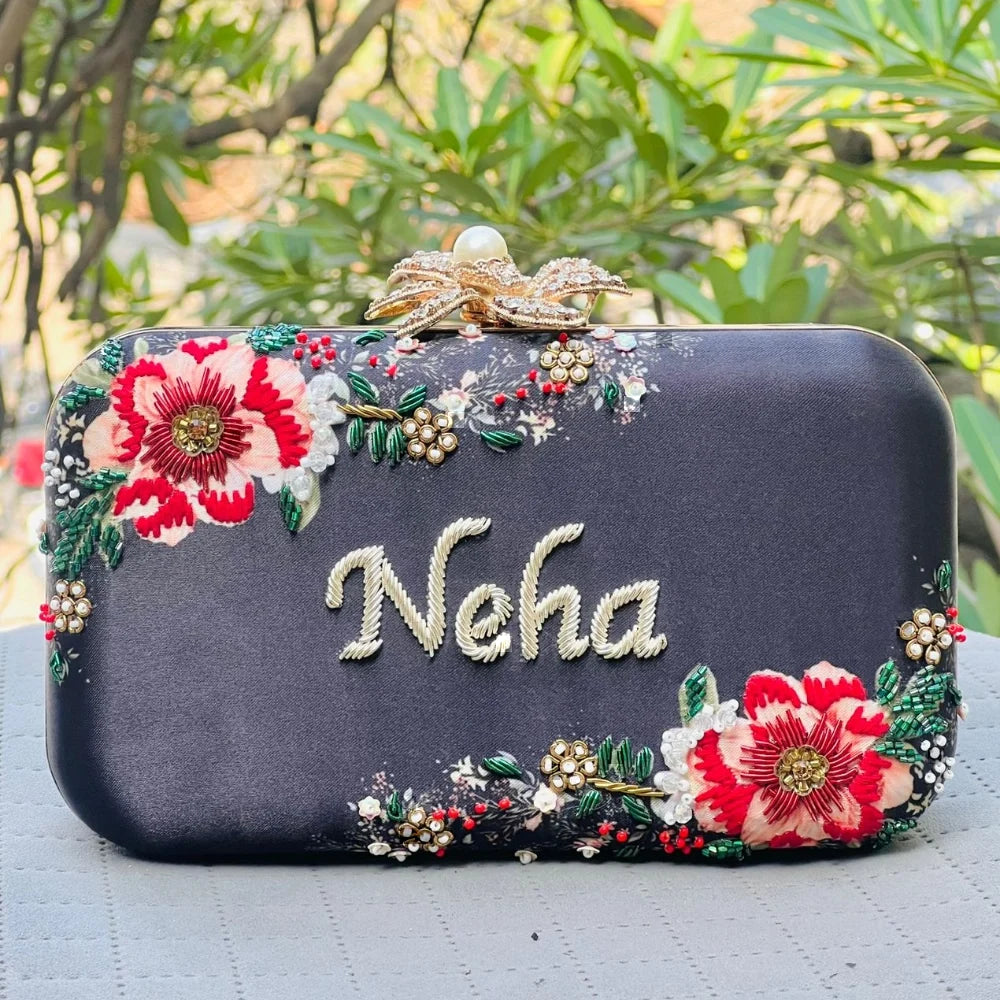 Highlight Name Customized Clutch