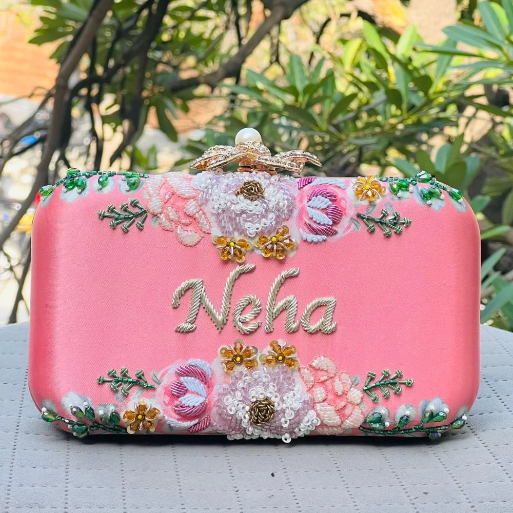 Highlight Name Customized Clutch