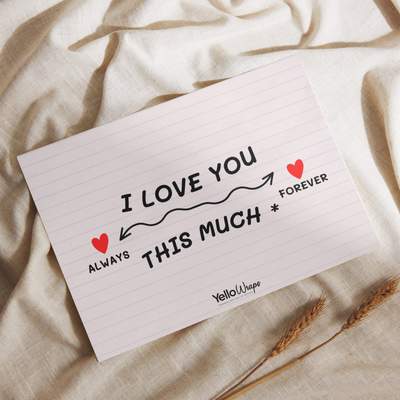 I love you card