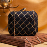 Lattice Evening Clutch