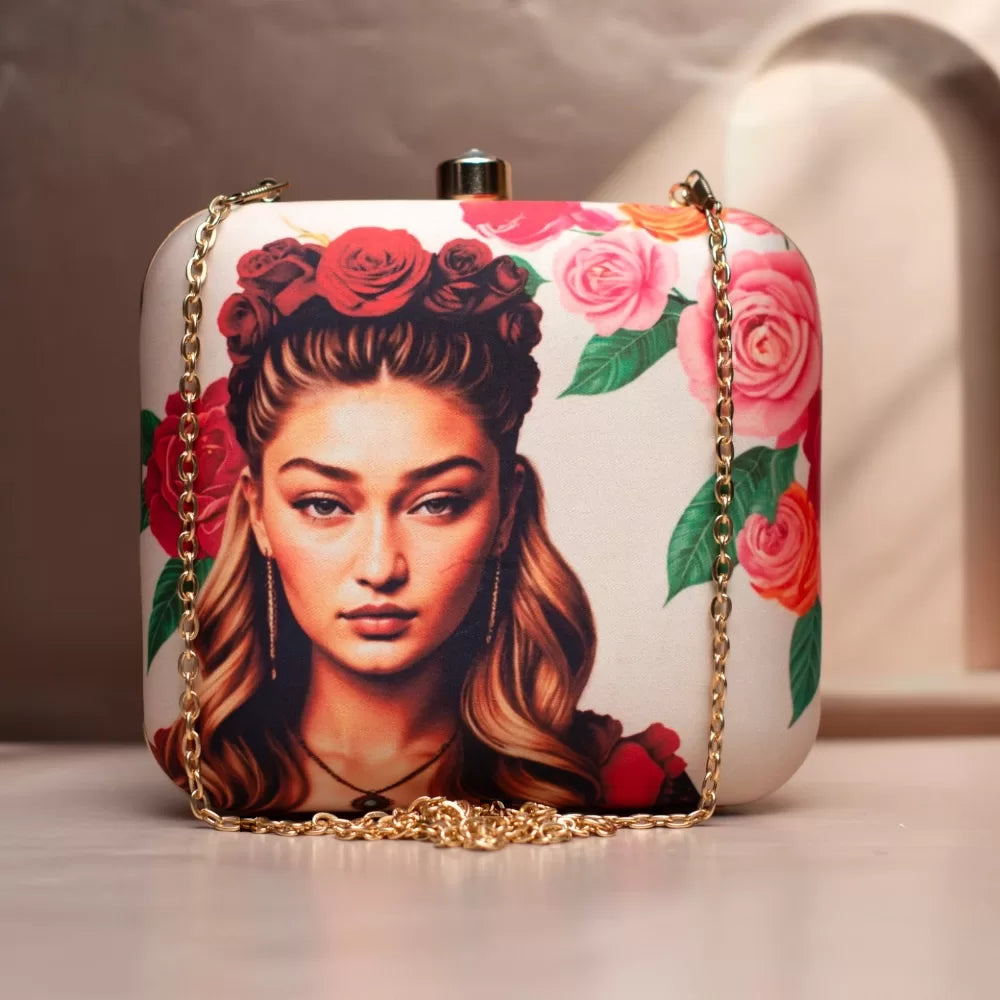 Stargaze Glamour Art Clutch