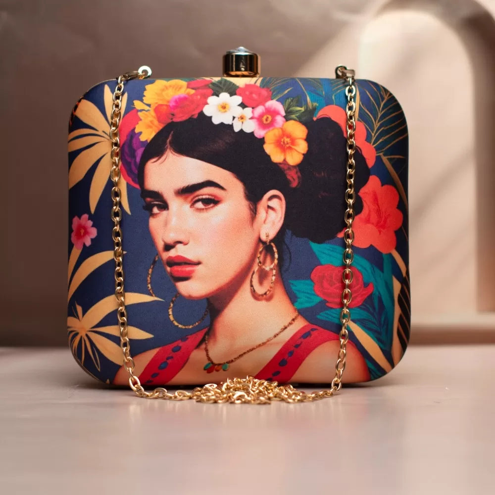 Stargaze Glamour Art Clutch