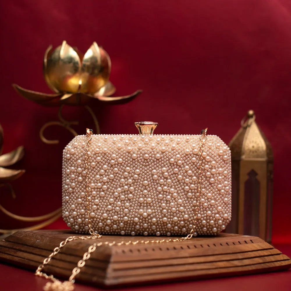 Opal Pearl Clutch