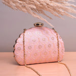 Ornate Dazzle DShape Clutch