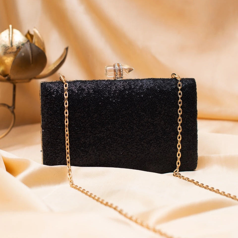 Radiance Sequin Clutch