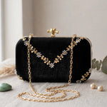 Sequin beaded Embroidery Clutch