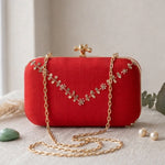 Sequin beaded Embroidery Clutch