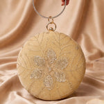 Sequins Embroidery Bangle Clutch