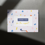 Thanks for the support Card