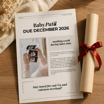 The Big Baby Reveal Print