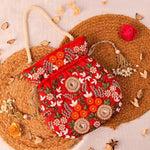 Thread Work Embroidery Potli
