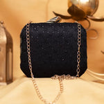 Threaded Designer Ethnic Clutch