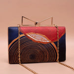 Tropical Muse Abstract Clutch