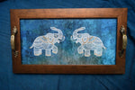 Royal Elephants Tray Coaster set
